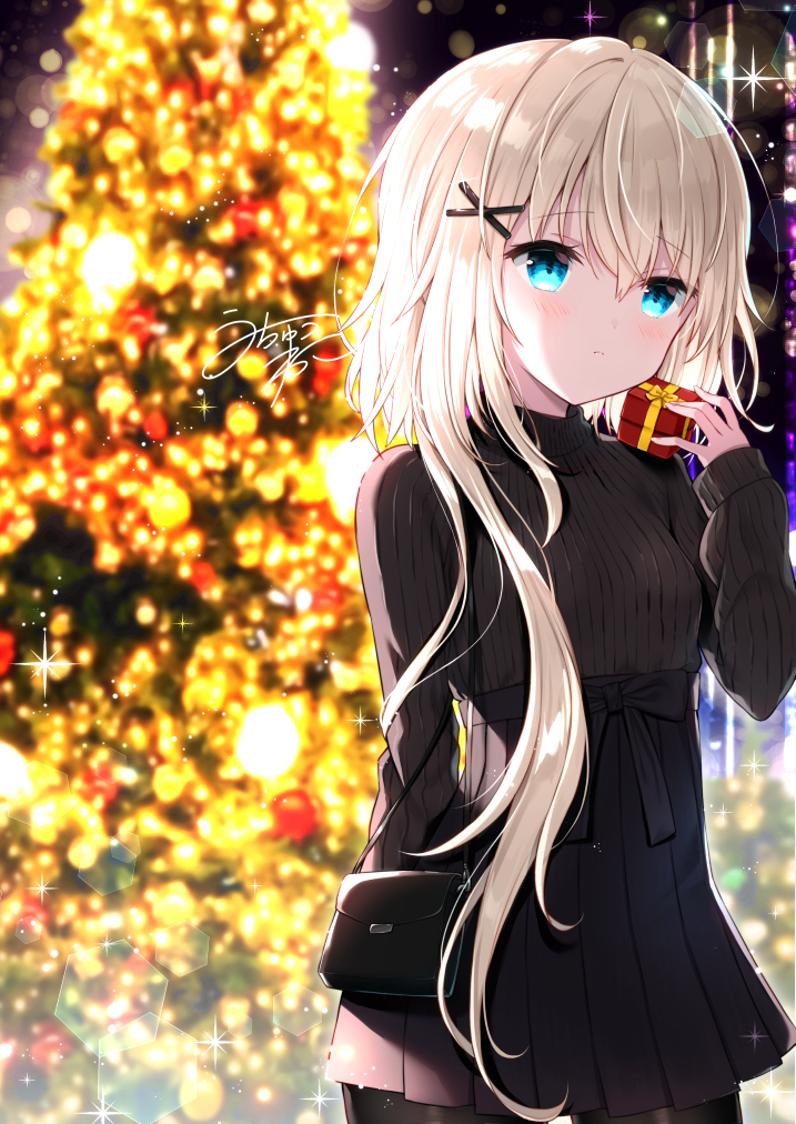 This is a pixiv picture whose title is 「受け取ってくれる…？」.