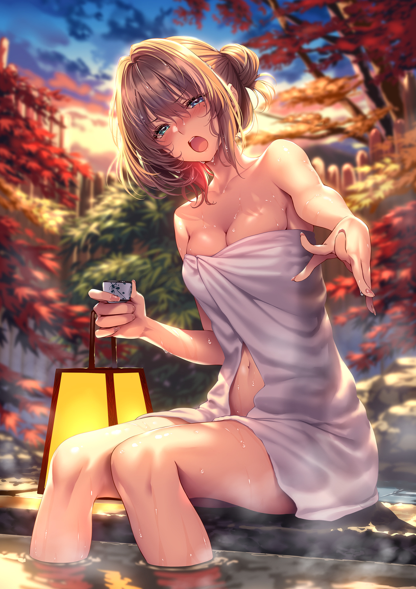 This is a pixiv picture whose title is もぉ！プロデューサー！ もっとこっちに来てください！.