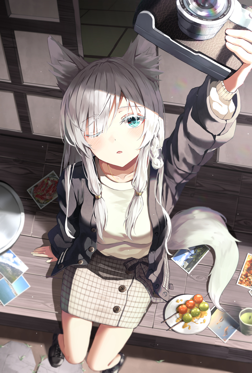 This is a pixiv picture whose title is キツネ.