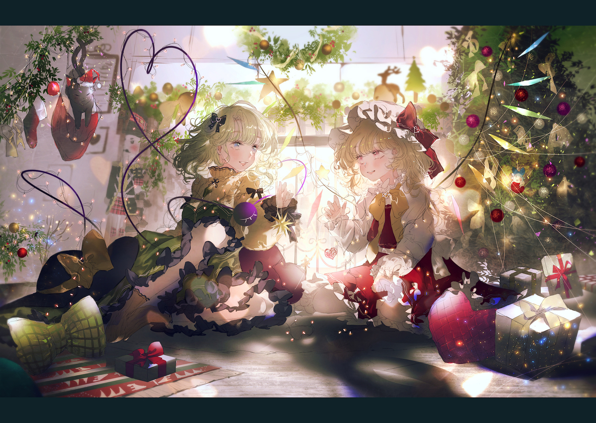 This is a pixiv picture whose title is Merry Christmas♡.