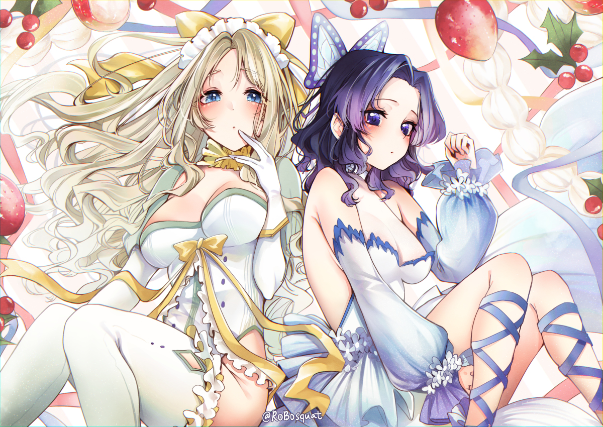This is a pixiv picture whose title is Merry Christmas🎄.