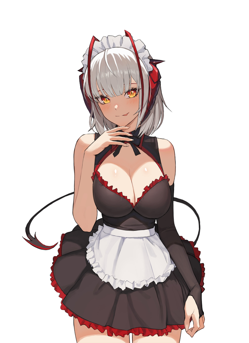 This is a pixiv picture whose title is Maid W.