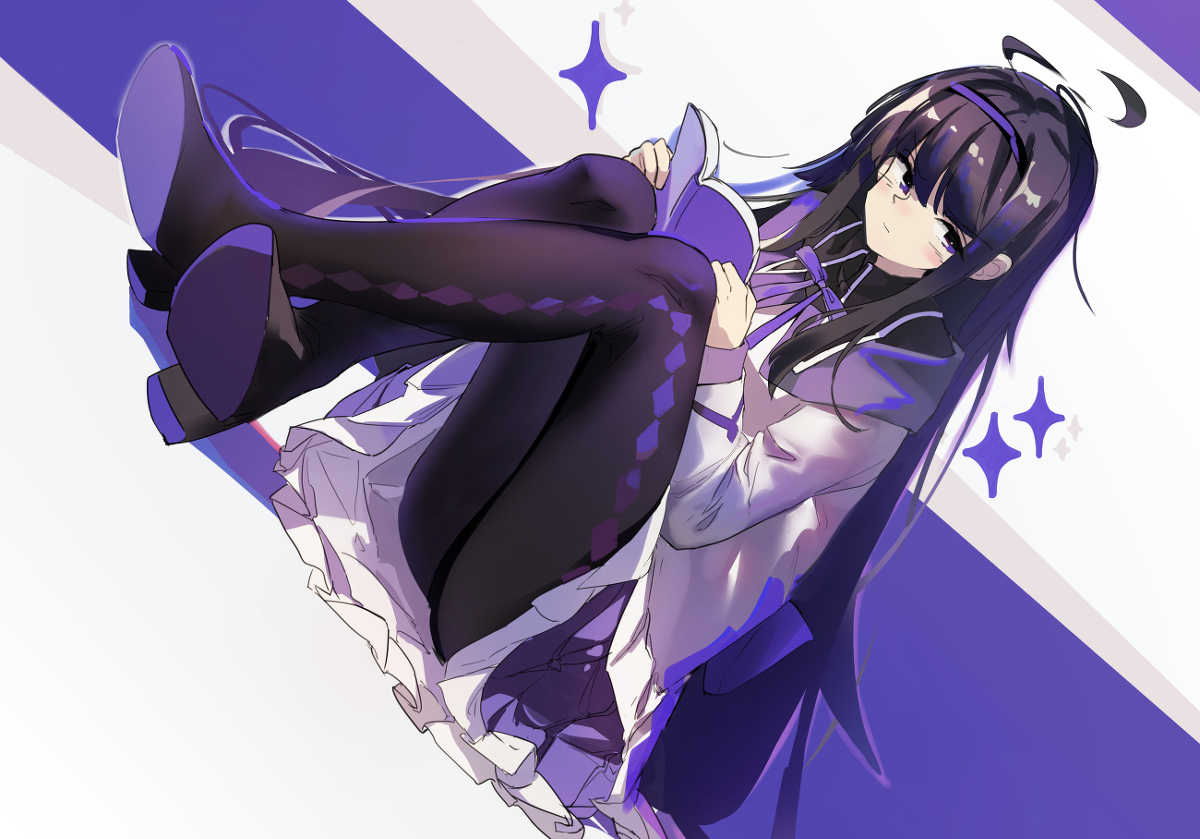 This is a pixiv picture whose title is ほむらちゃん.