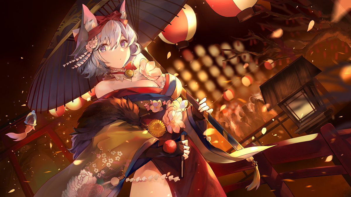 This is a pixiv picture whose title is まつり.