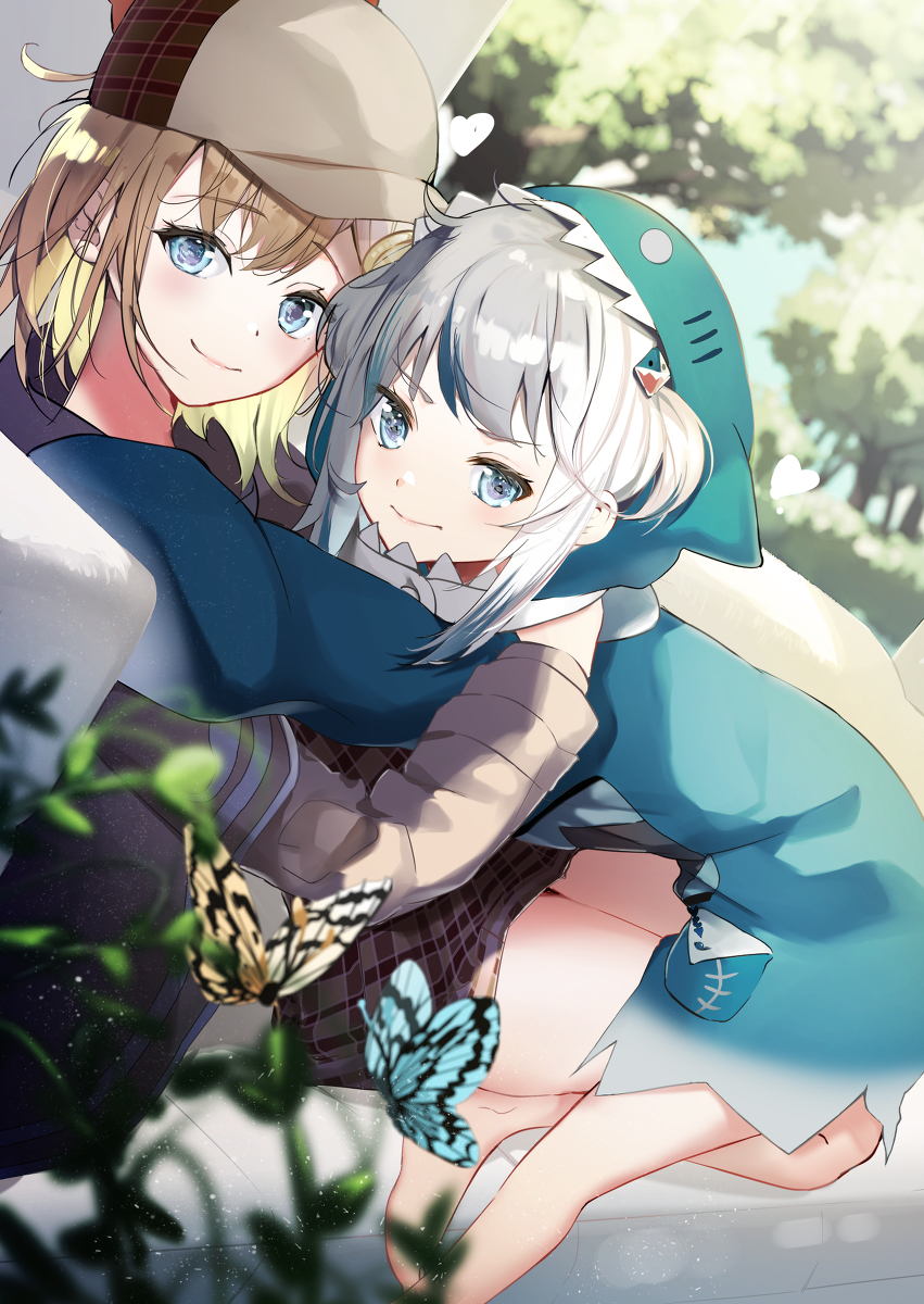 This is a pixiv picture whose title is アメ&グラ.