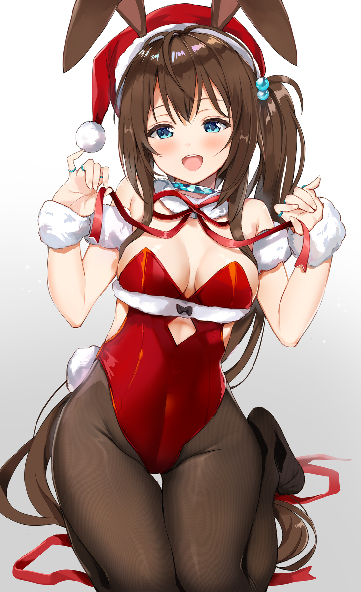 This is a pixiv picture whose title is メリークリスマス！ (アーミヤ).