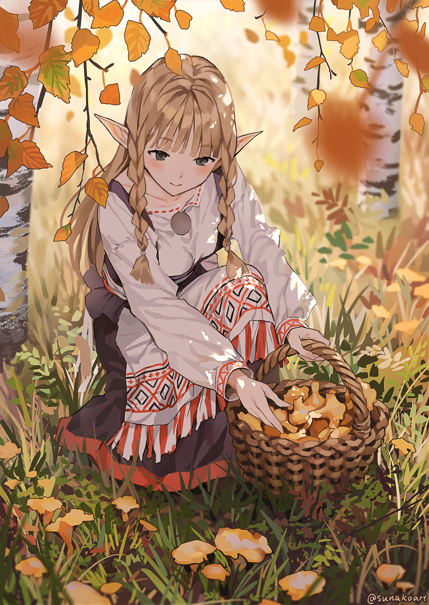 This is a pixiv picture whose title is Autumn.