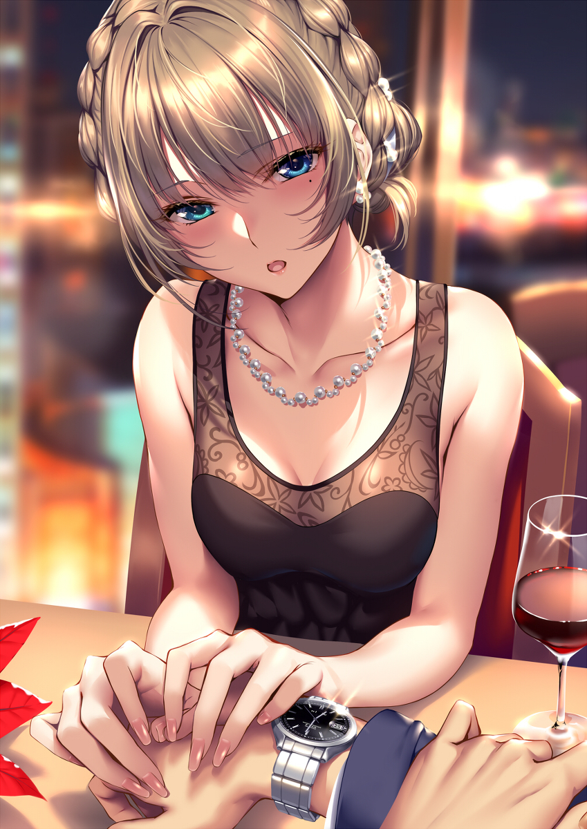 This is a pixiv picture whose title is 終電なくなってしまいましたね･･･｡.
