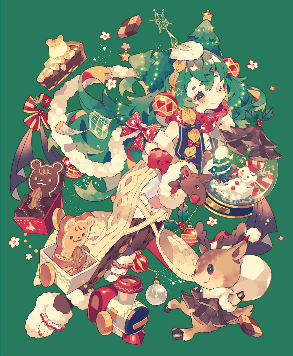 This is a pixiv picture whose title is クリスマスのワルツ.