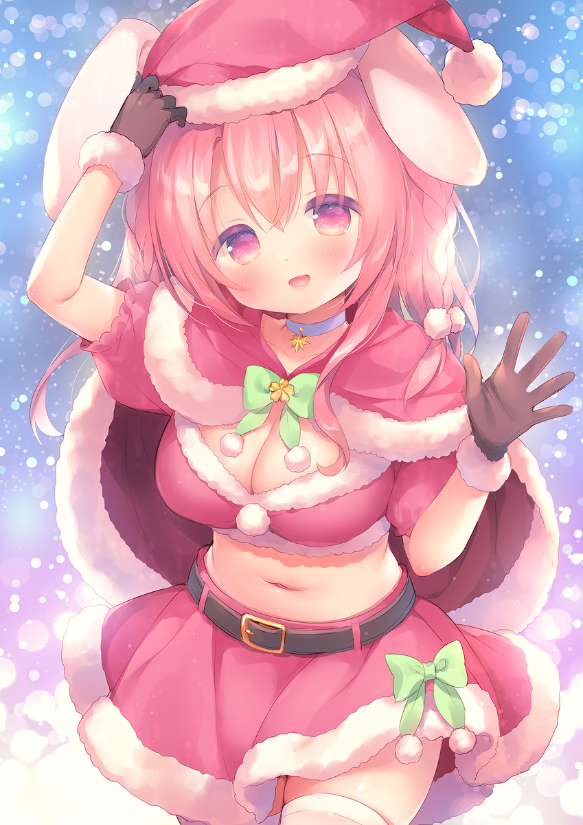 This is a pixiv picture whose title is サンタ桜ちゃん.
