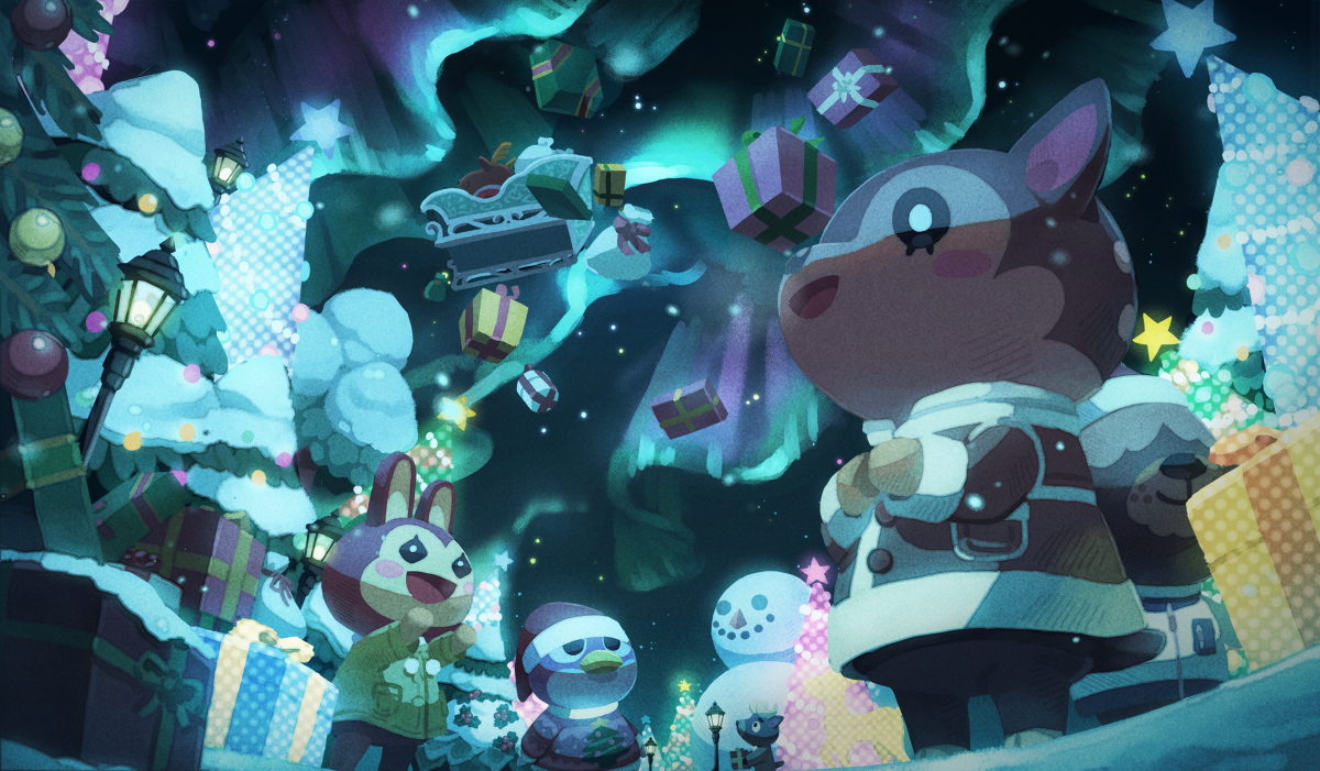 This is a pixiv picture whose title is Merry Christmas.