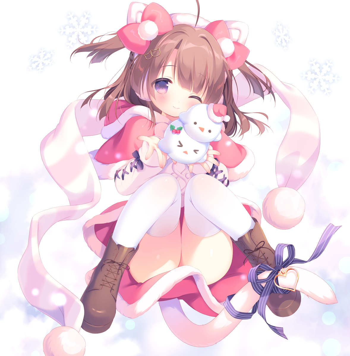 This is a pixiv picture whose title is ひよこちゃんのメリークリスマス.