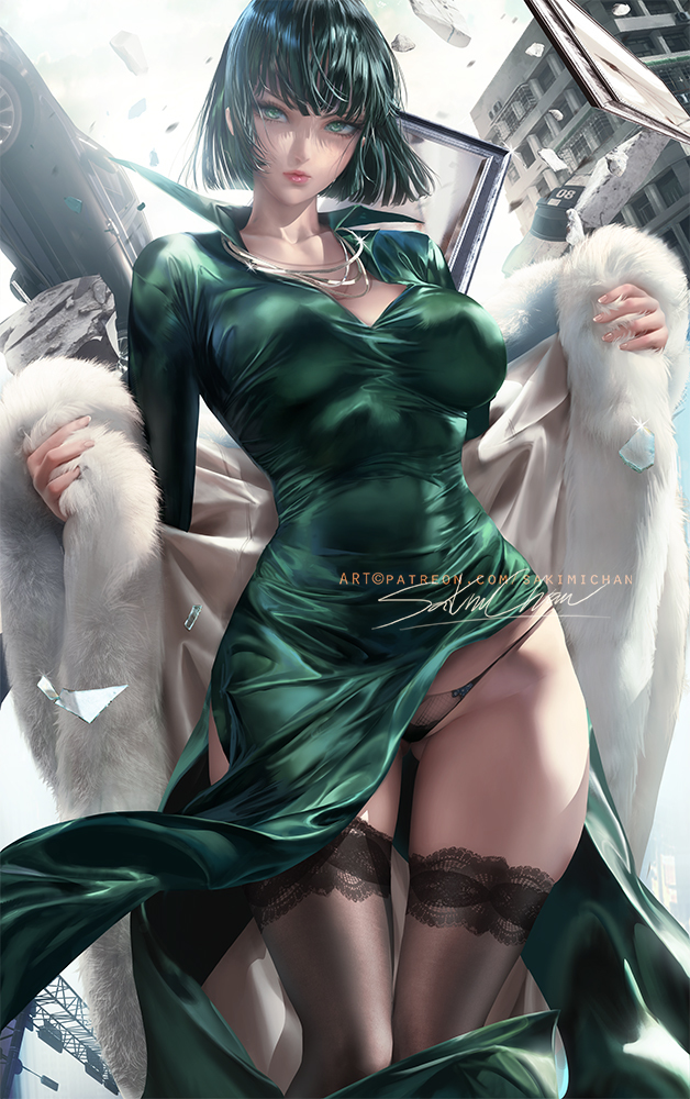 This is a pixiv picture whose title is 吹雪 Fubuki.