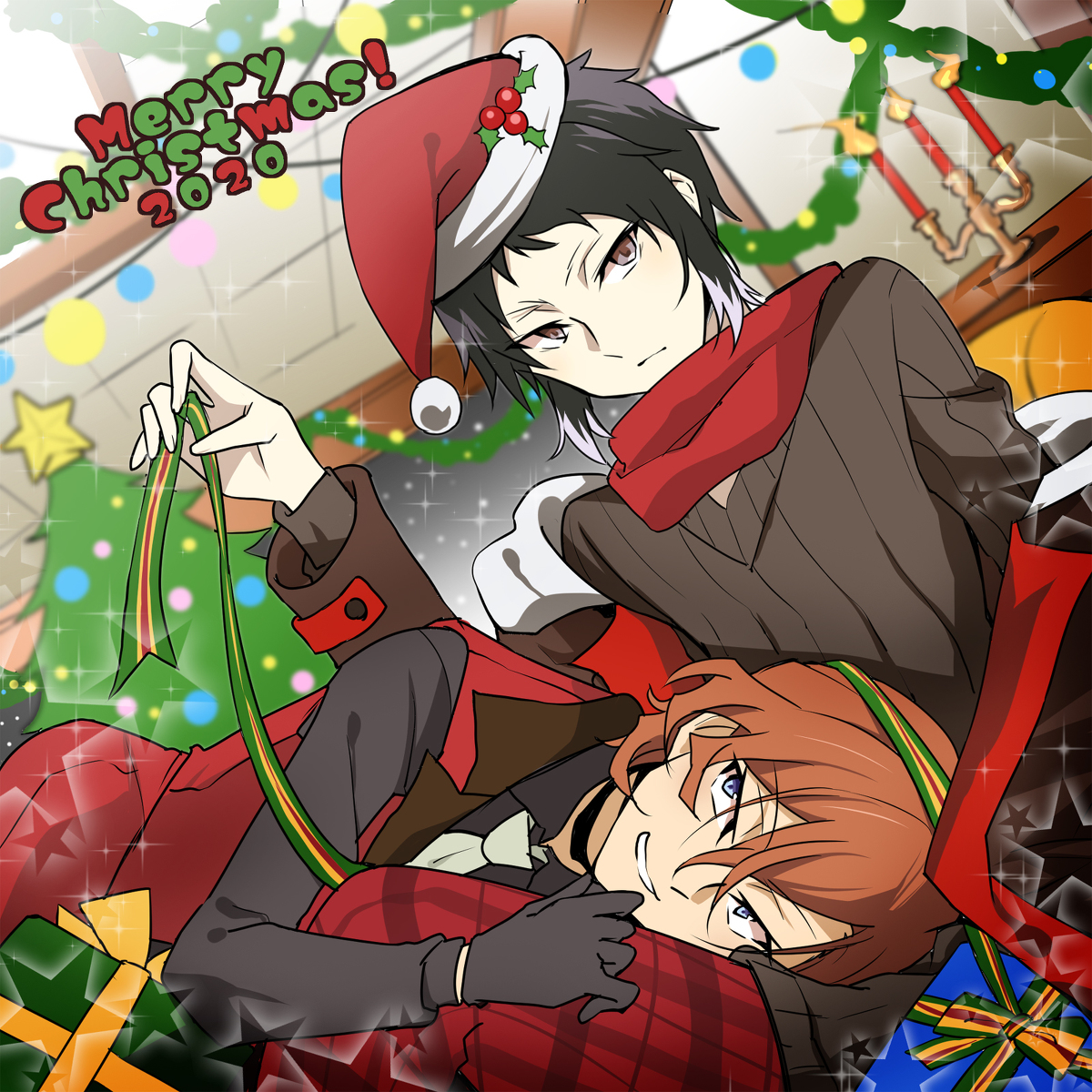 This is a pixiv picture whose title is クリスマス☆彡.