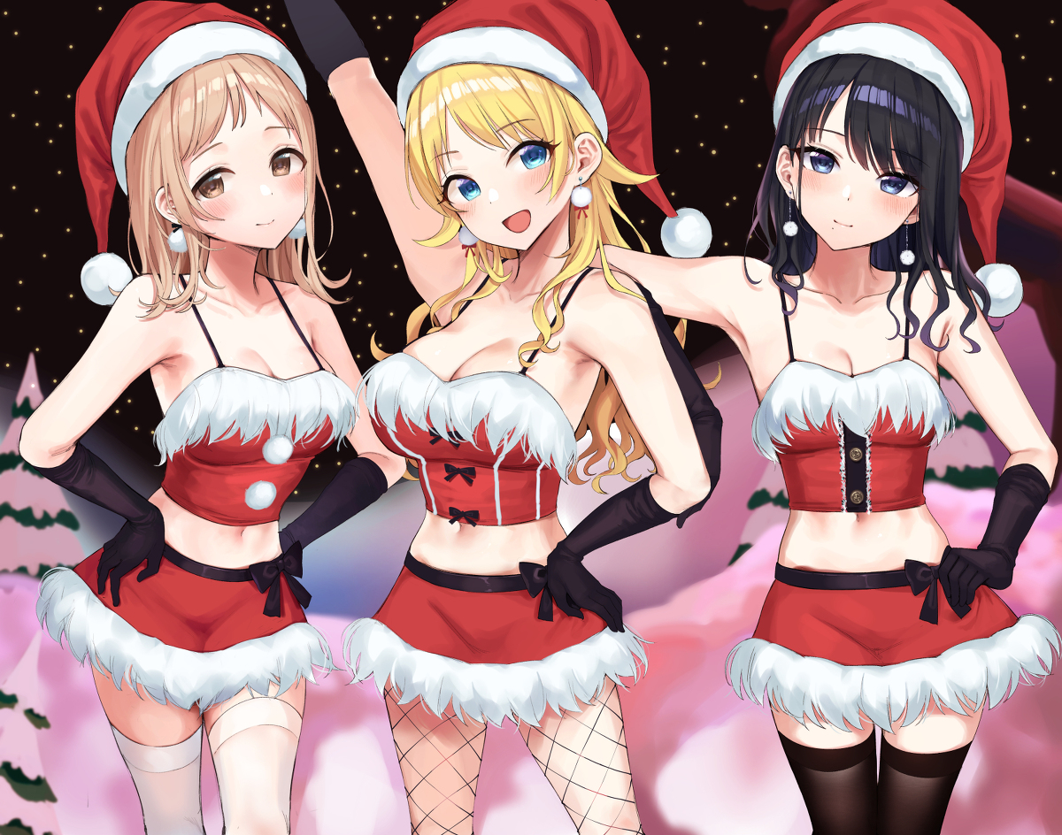 This is a pixiv picture whose title is Mean Girls.