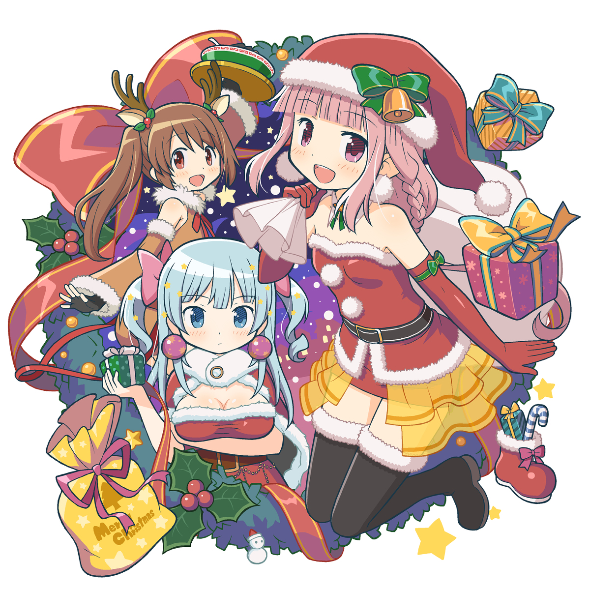 This is a pixiv picture whose title is メリークリスマス！！.