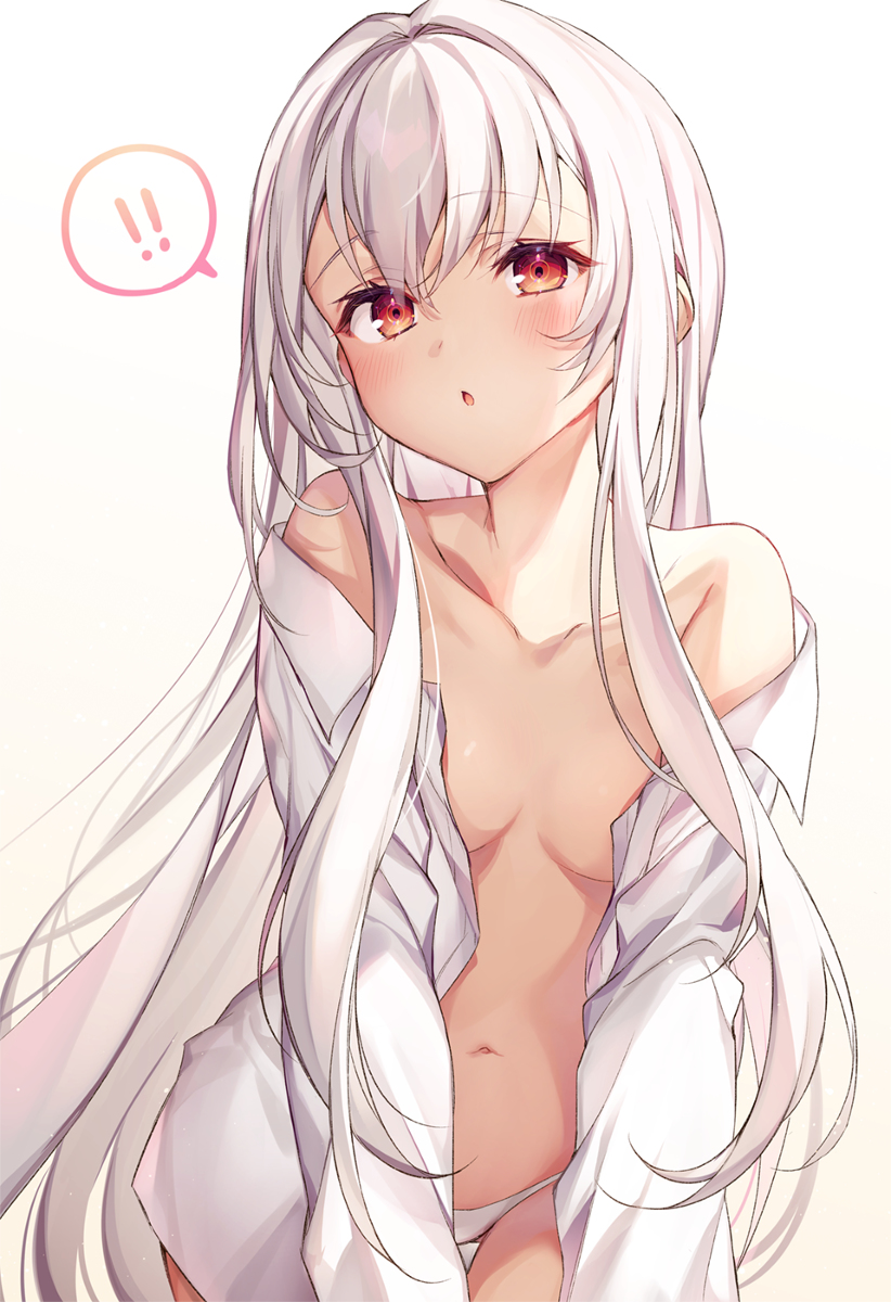 This is a pixiv picture whose title is 『　おはようございます　』.