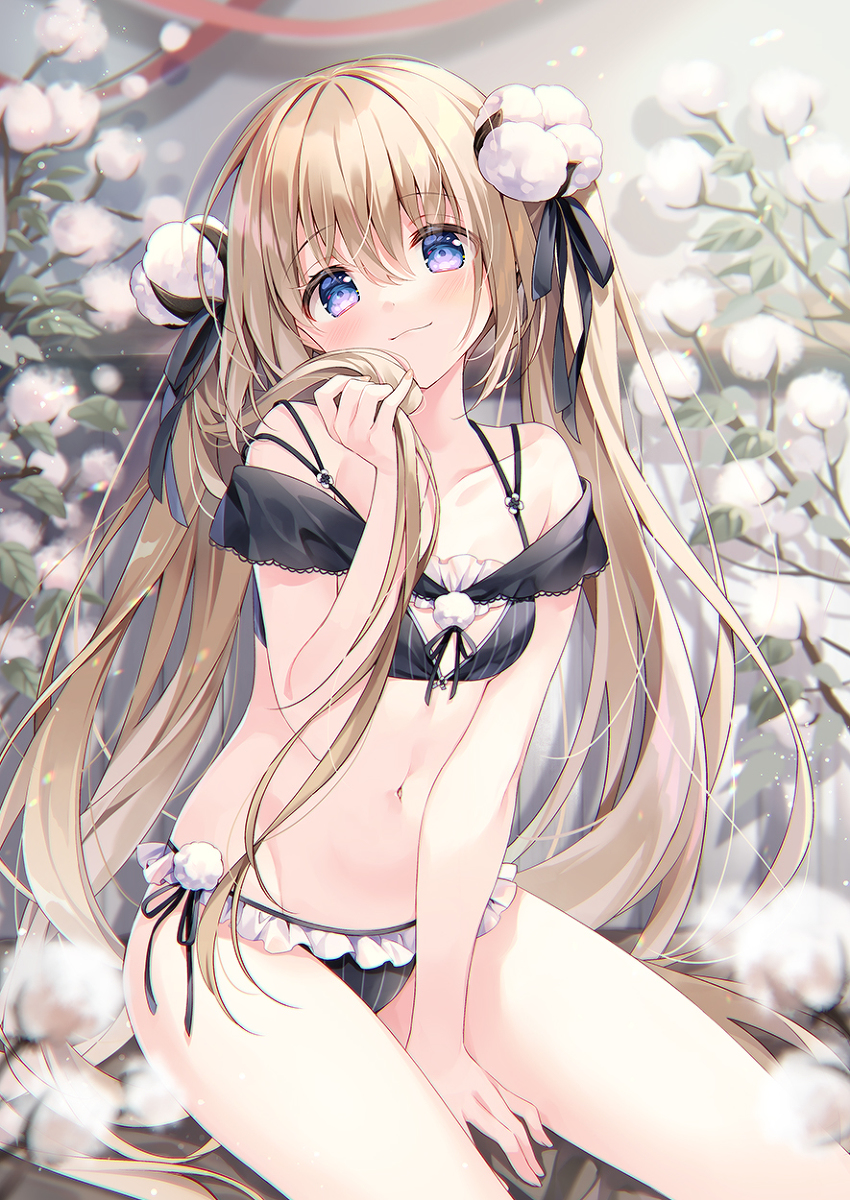 This is a pixiv picture whose title is コットンフラワー.
