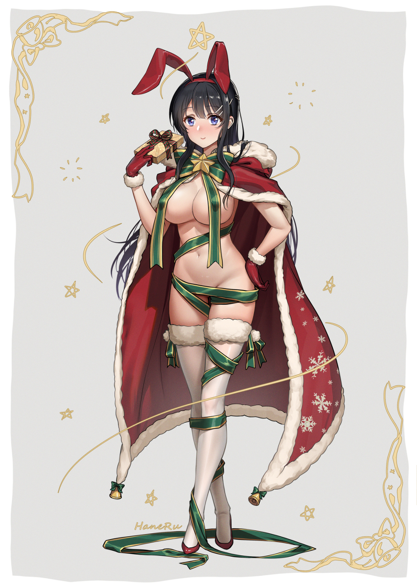 This is a pixiv picture whose title is Merry Christmas.