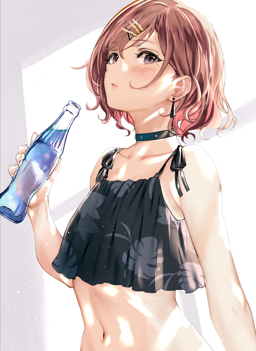 This is a pixiv picture whose title is 水着円香さん🥤.