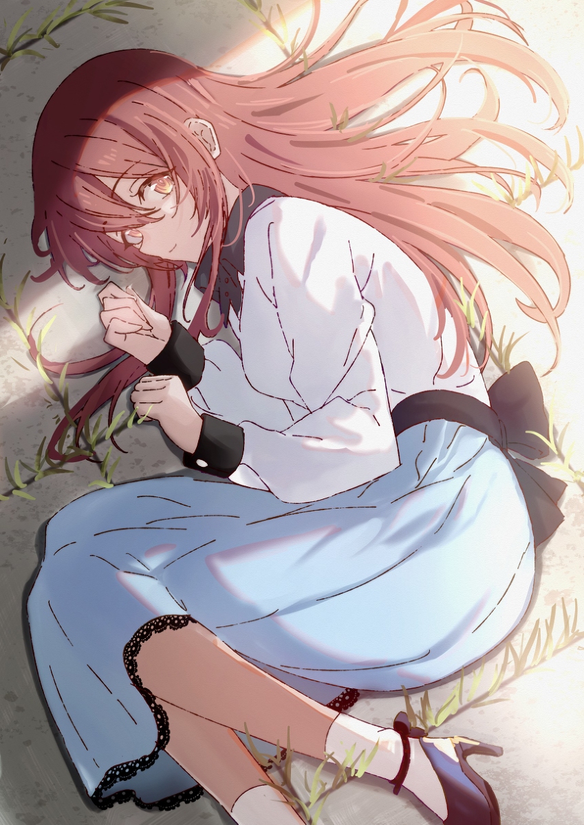 This is a pixiv picture whose title is 光射す.