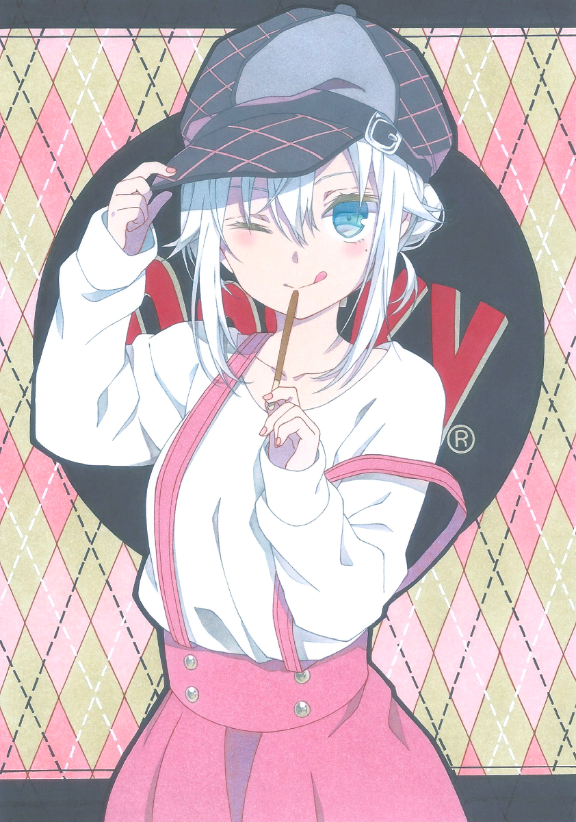 This is a pixiv picture whose title is Pocky.