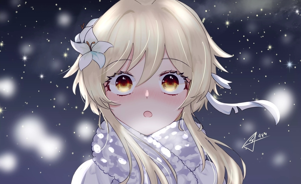 This is a pixiv picture whose title is Winter ❄️.