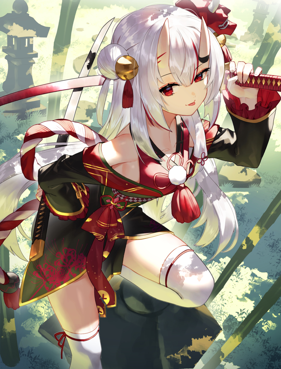 This is a pixiv picture whose title is お嬢.
