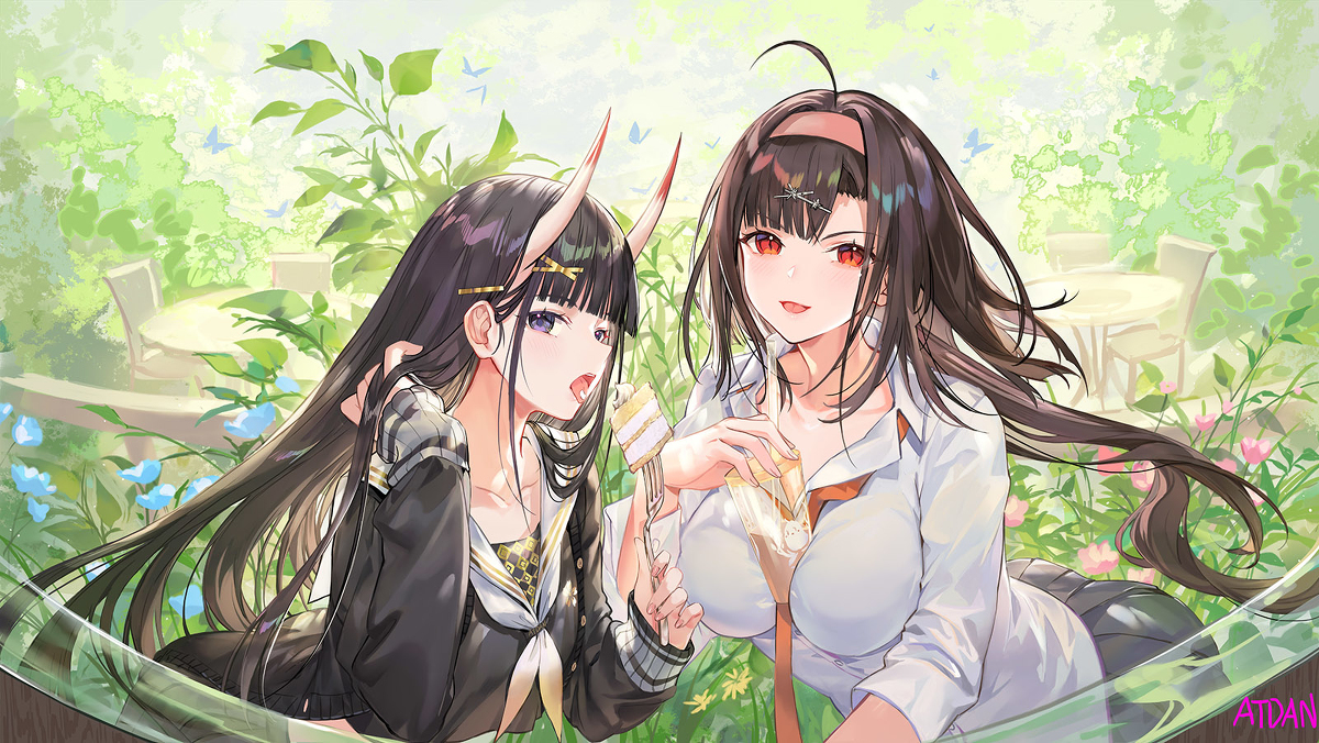 This is a pixiv picture whose title is Sweet.