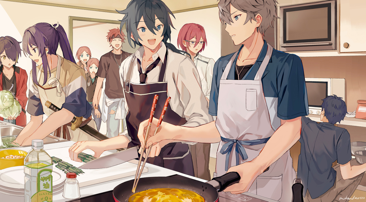 This is a pixiv picture whose title is ニキズキッチン.