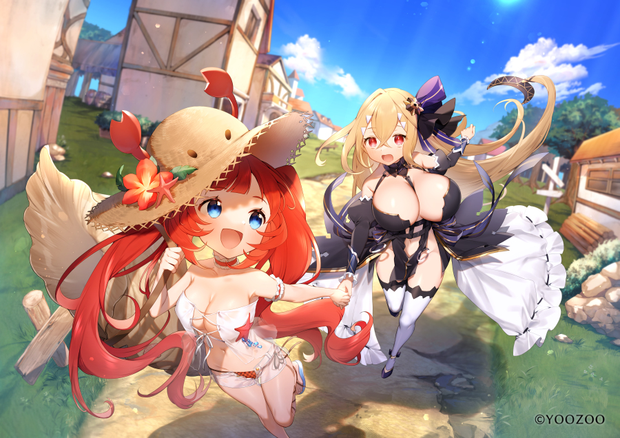 This is a pixiv picture whose title is 【プラエデ】冒険の記憶.