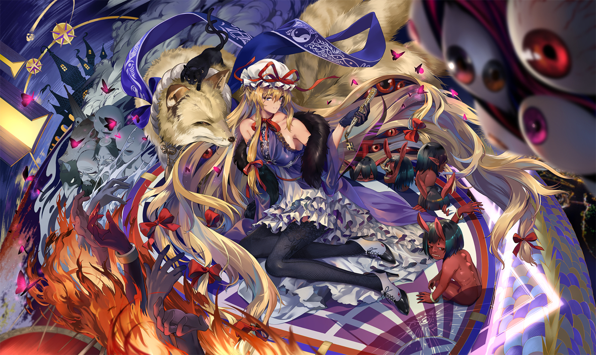 This is a pixiv picture whose title is Phantasm.