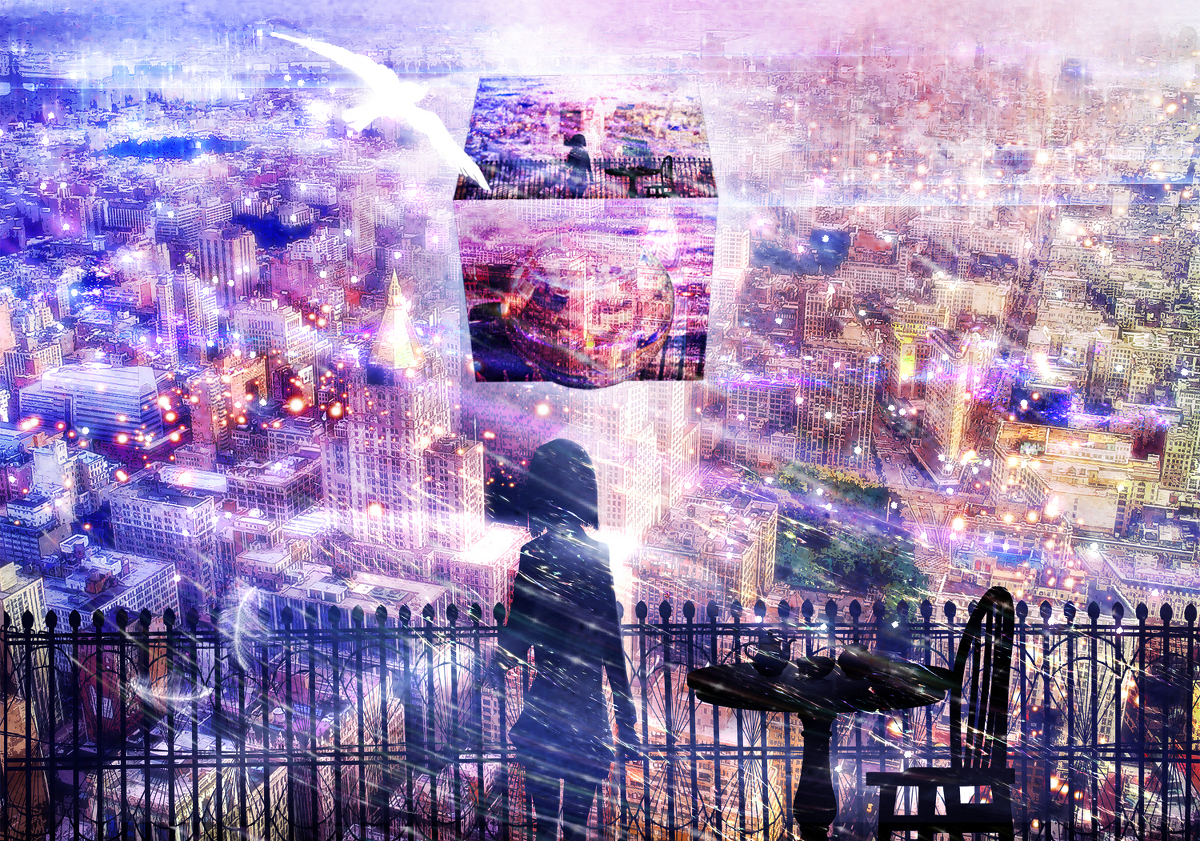 This is a pixiv picture whose title is BREEZEが心の中を通り抜ける.