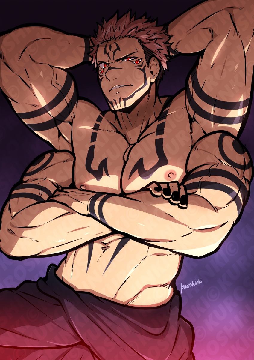 This is a pixiv picture whose title is Jujutsu Boys 1.