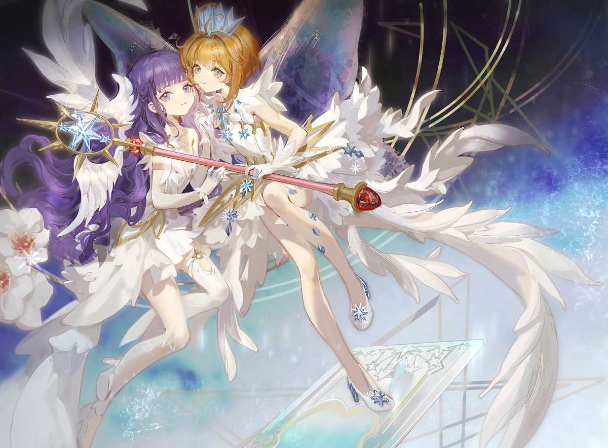 This is a pixiv picture whose title is 魔卡少女樱.