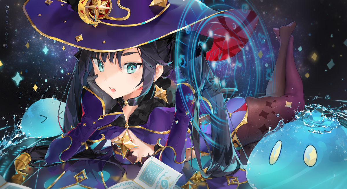 This is a pixiv picture whose title is Astrologist Mona.