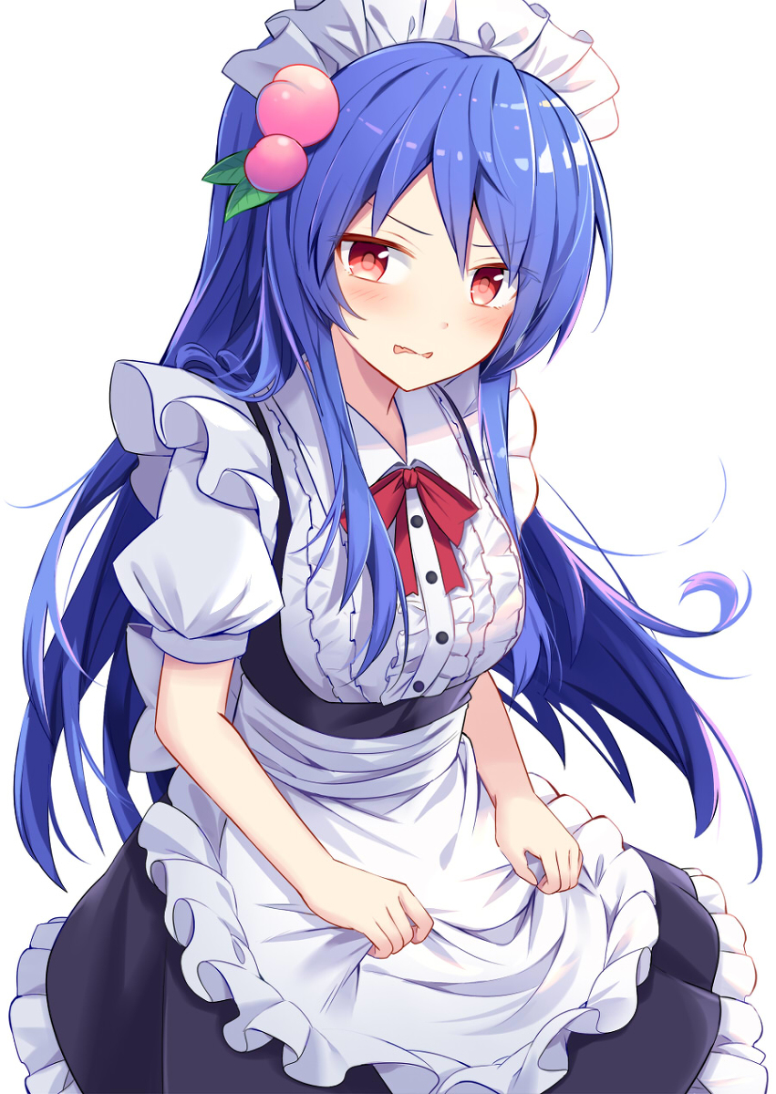 This is a pixiv picture whose title is メイド天子ちゃん!.