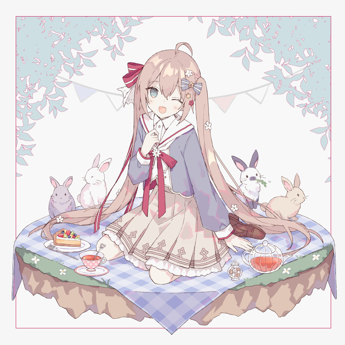 This is a pixiv picture whose title is matome3.