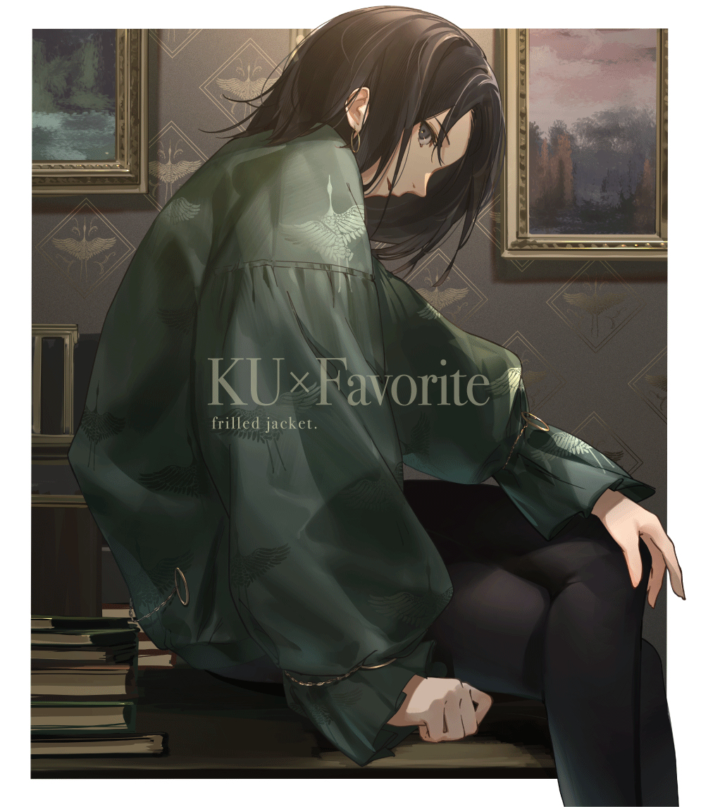 This is a pixiv picture whose title is KU×Favorite オリジナルフリルジャケット.