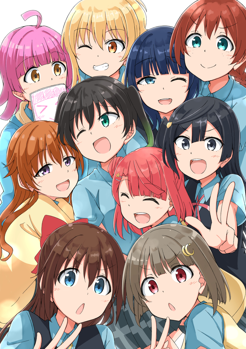 This is a pixiv picture whose title is 虹ヶ咲学園スクールアイドル同好会.