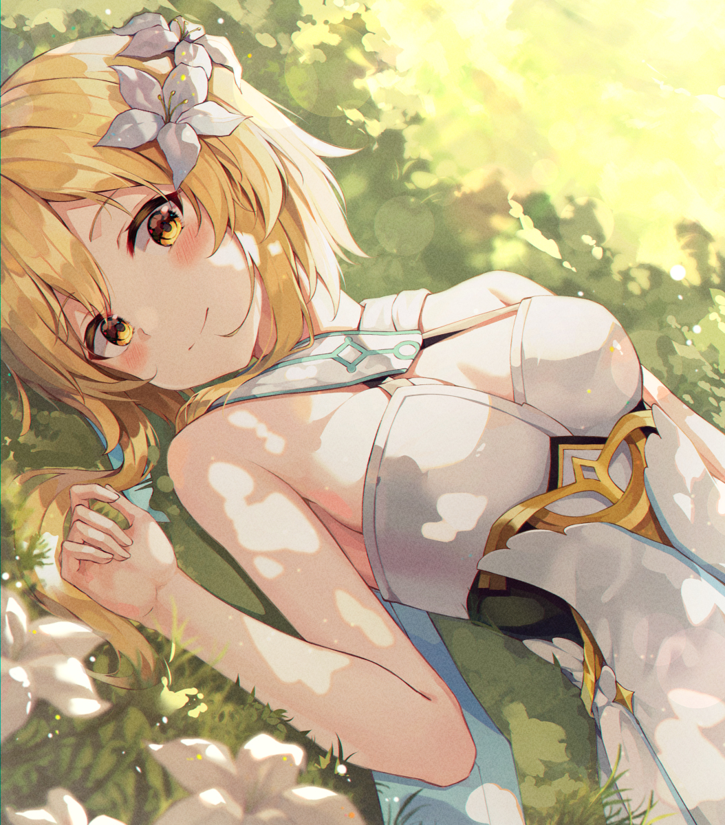 This is a pixiv picture whose title is 蛍.