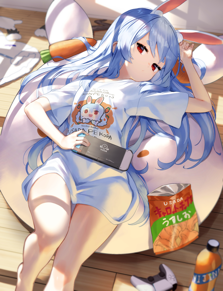 This is a pixiv picture whose title is ぐーたらぺこら.