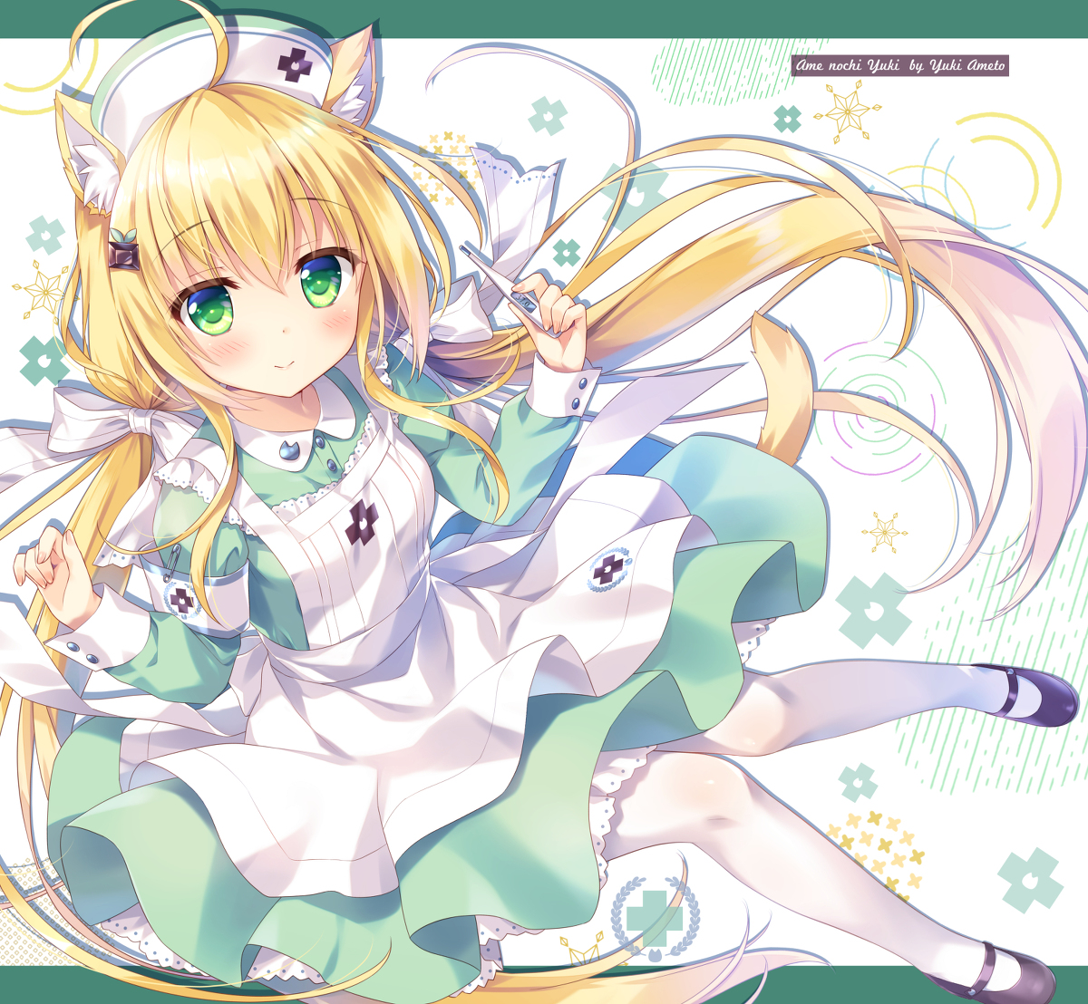 This is a pixiv picture whose title is クラシカルナース🍃🐈.