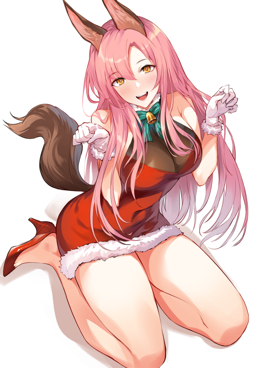This is a pixiv picture whose title is 「メリークリスマス~」.