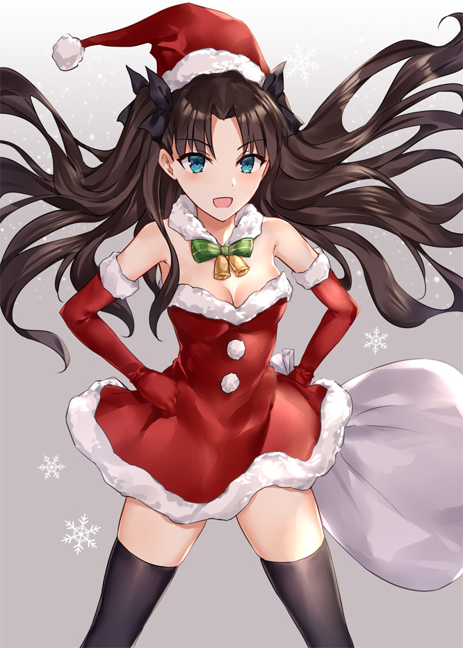 This is a pixiv picture whose title is 遠坂凛.