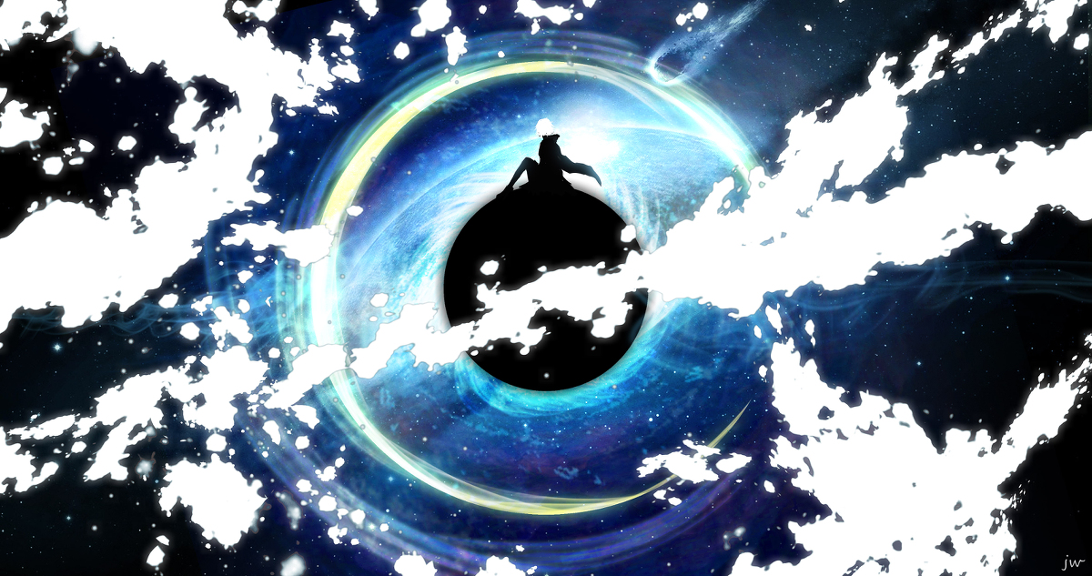 This is a pixiv picture whose title is 領域展開：空きがないところ。.