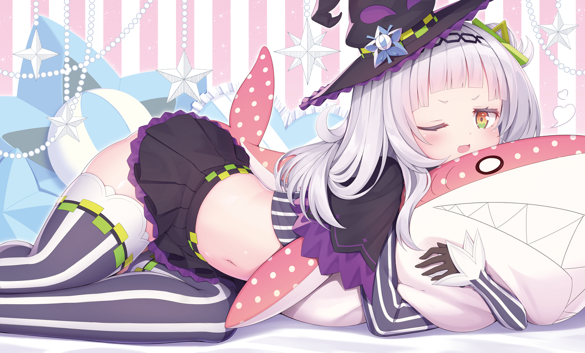 This is a pixiv picture whose title is 🌙🦈.
