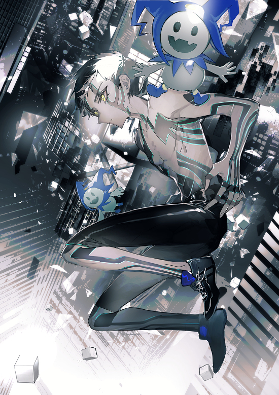 This is a pixiv picture whose title is 真・女神転生III.