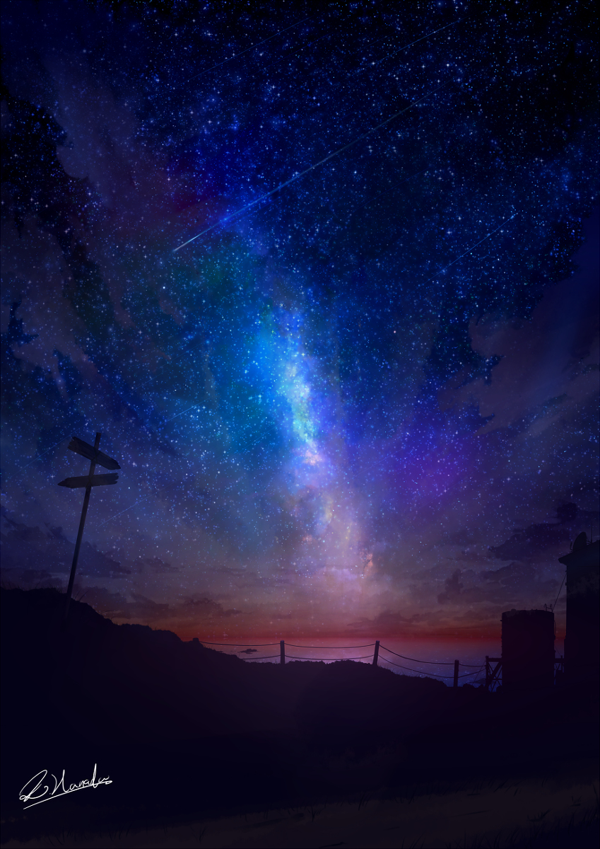 This is a pixiv picture whose title is 終わりに。.
