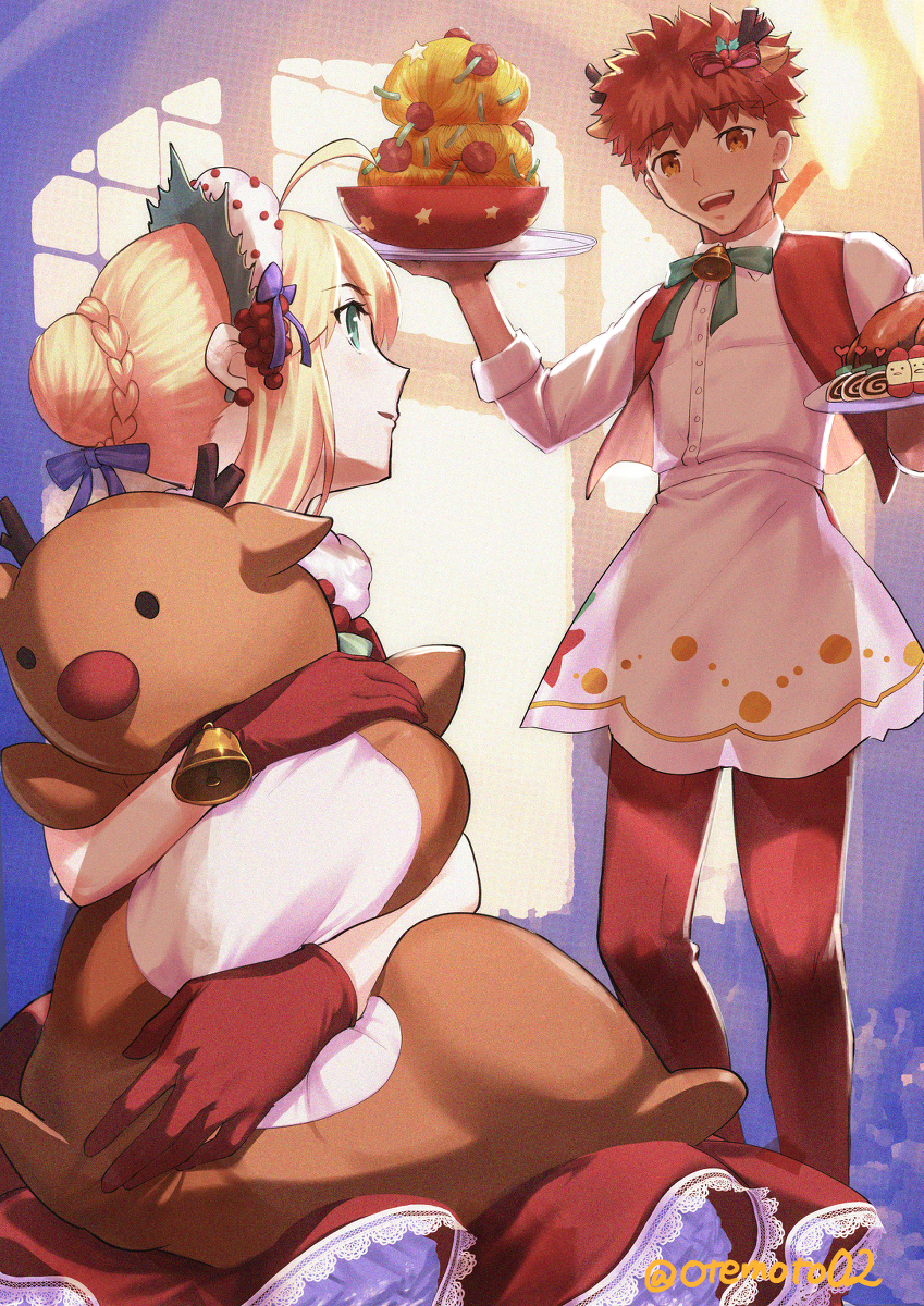 This is a pixiv picture whose title is メリクリ.